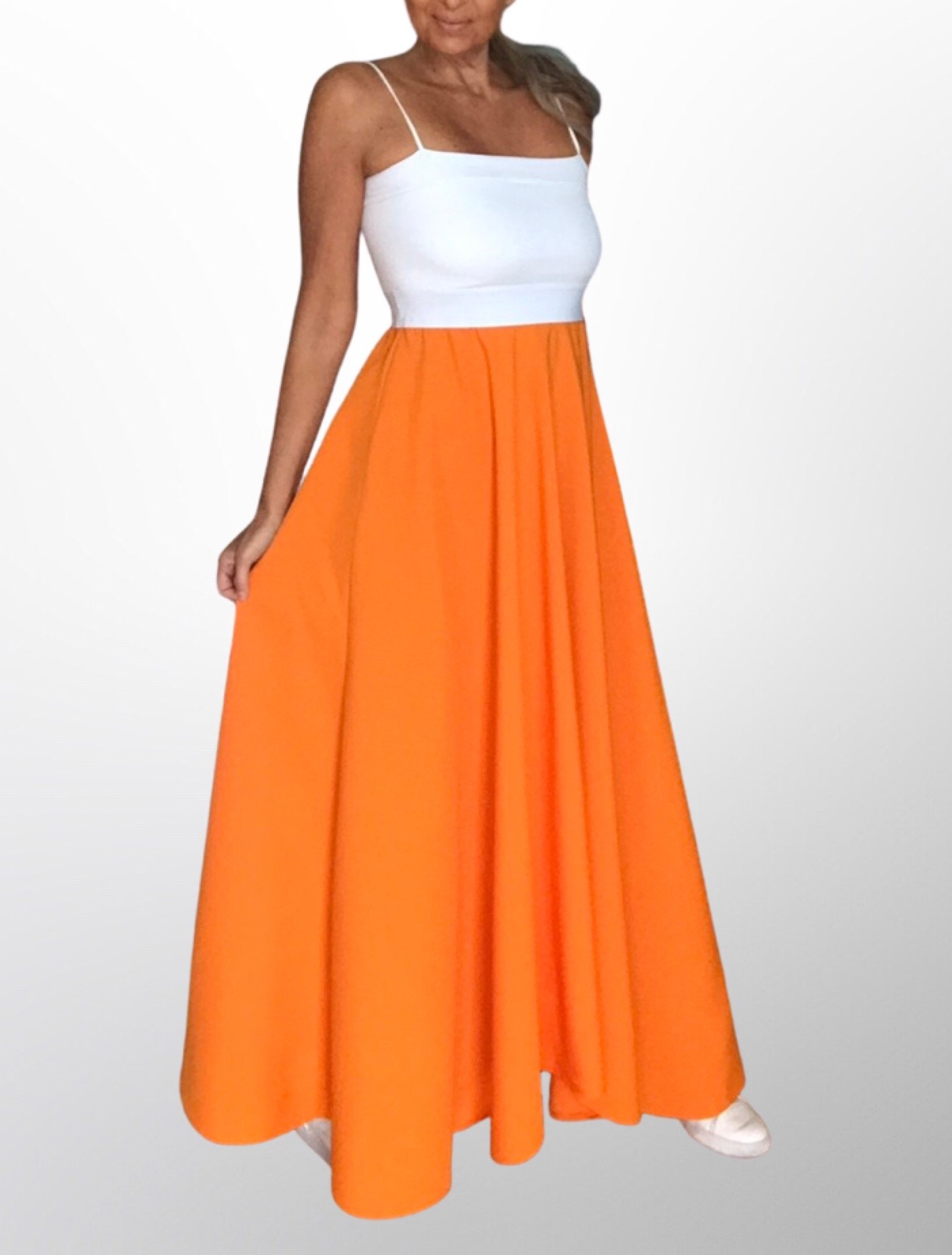 Dlouhé šaty BOROS DR-L-OR01